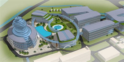 河南·登封 文化体育中心（一期）建筑方案及初步设计 - 诚邦设计集团