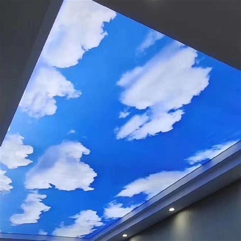 苏州 写字楼办公室天空软膜天花吊顶 灯迷汇厂家定做「苏州灯迷汇」