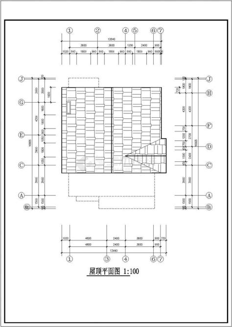 漳州广和工程建筑设计CAD平面图大样图施工图纸（标注详细）_土木在线