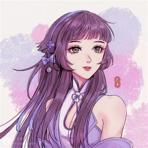 貂蝉头像动漫甜美女生版