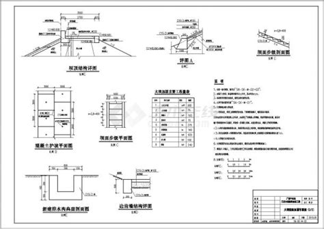 水库大坝竣工全套图纸（溢洪道 水库除险加固）-水利工程图纸-筑龙水利工程论坛