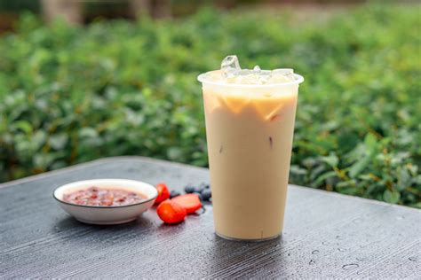 布丁味奶茶图片