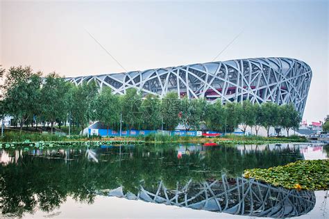 实拍北京鸟巢，夜景很美