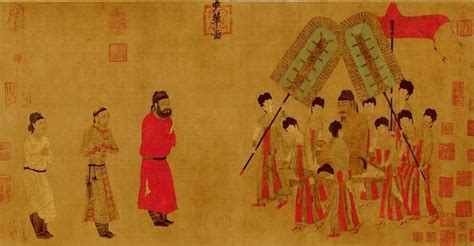 中艺汇赏名画：展现唐朝风采的传世名画-阎立本的《步辇图》 - 知乎