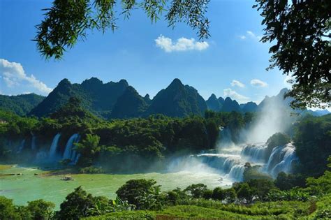 广西中越边界德天大瀑布 - 中国国家地理最美观景拍摄点