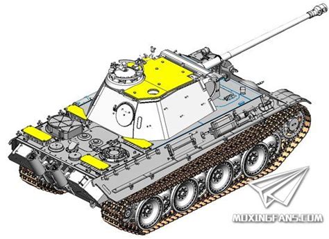 德国豹A坦克(带防磁装甲) 84506-1/35系列-HobbyBoss模型