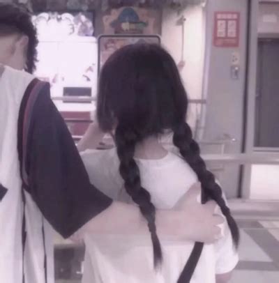 超甜情侣头像甜美女生