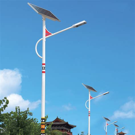 太阳能路灯 厂家户外6米新农村市电道路一体化太阳能路灯 led路灯-阿里巴巴