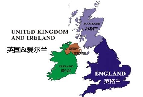 世界地图英国位置_英国地图四个部分