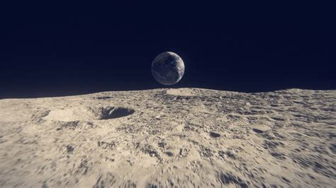 “早期地球与月球，动画”视频素材_ID:VCG42618597037-VCG.COM