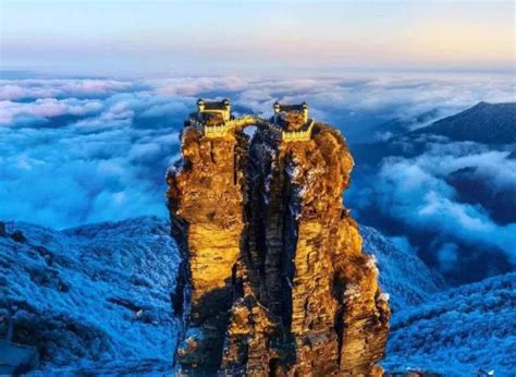 贵州深山里有个“天宫仙境”，高耸入云，净化心灵的好去处！