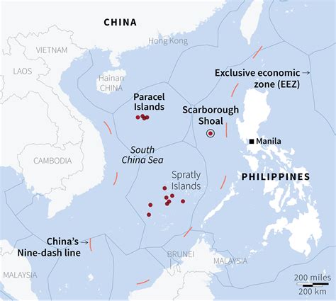 Map of the South China Sea | Download Scientific Diagram