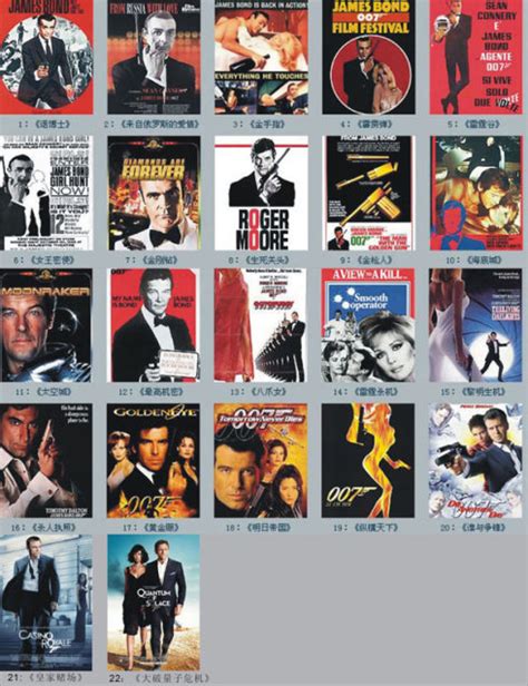 007电影经典主题歌盘点，你最爱哪首？