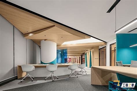 网络科技公司办公室工装设计|空间|家装设计|鸟瞰 - 原创作品 - 站酷 (ZCOOL)