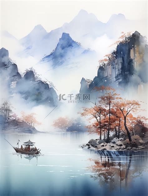 「黑白」轻舟万重山图片 「黑白」轻舟万重山图片
