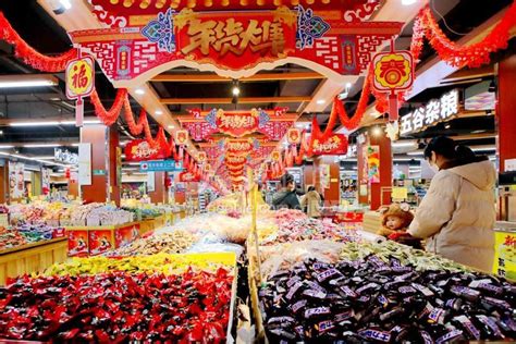 江西峡江：节日市场供应充足-人民图片网
