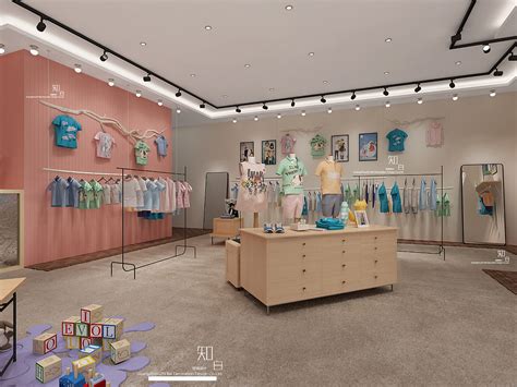 100平米儿童服装店效果图规划设计|空间|展陈设计|攻城狮YJ - 原创作品 - 站酷 (ZCOOL)