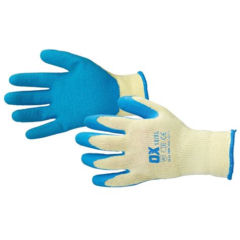 OX-S246909 - PRO LATEX GRIP GLOVES - SIZE 9