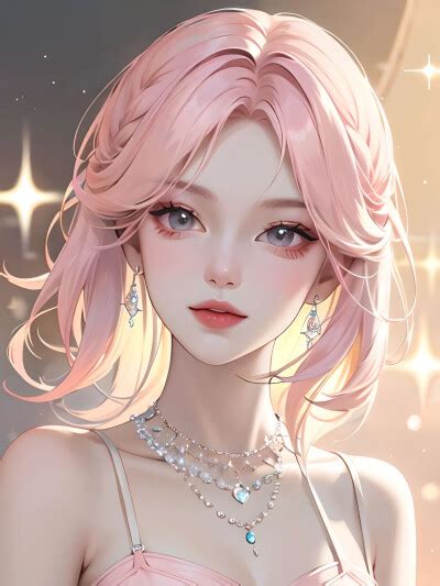 银发女头像图片