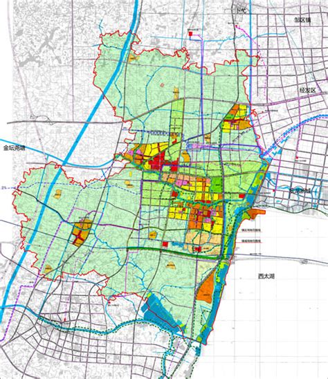 杭州塘栖水城概念规划设计-规划设计资料