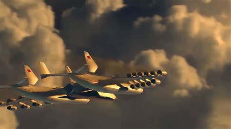 苏联设计的安-225运输机，可在空中发射航天飞机_凤凰网视频_凤凰网