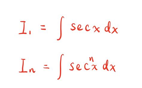 secx的积分以及n次方的递推公式。_哔哩哔哩_bilibili