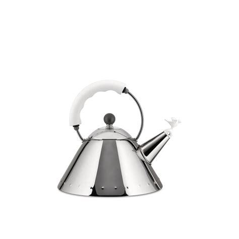 Alessi Michael Graves 2.11 Qt. Stainless Steel Whistling Stovetop ...