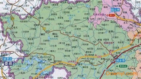 湘潭地图 - 湘潭卫星地图 - 湘潭高清航拍地图