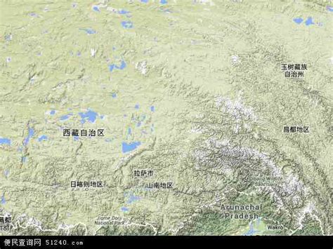 西藏拉萨到那曲虫草核心产区地图