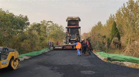 农村通户道路硬化工程11月底完工，西海岸20个村庄受益