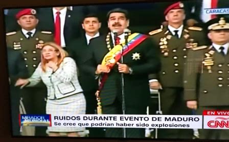 委内瑞拉总统演讲现场爆炸 官方:系无人机刺杀