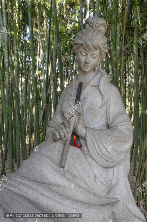玉女吹箫图片