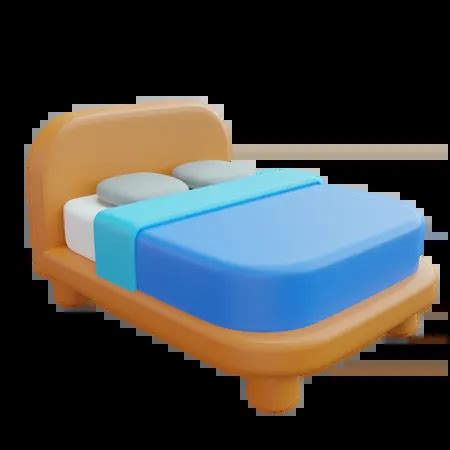Bed 3D Icon download in PNG, OBJ or Blend format