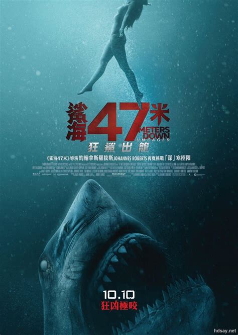 《巨齿鲨》电影海报文字设计_陈春元-站酷ZCOOL