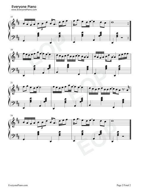 爱要怎么说出口-赵传五线谱预览2-钢琴谱文件（五线谱、双手简谱、数字谱、Midi、PDF）免费下载