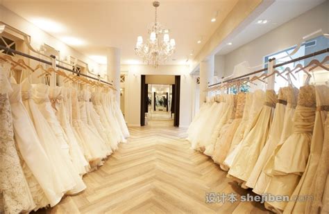 婚纱专卖店设计案例效果图-序赞网