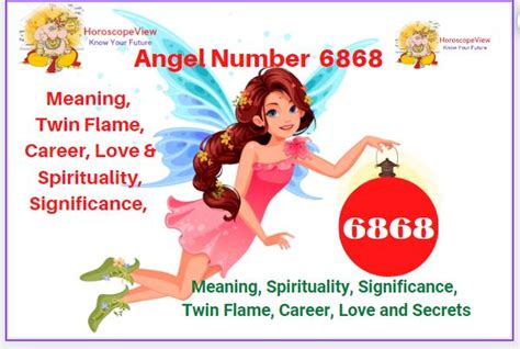 Angel Number 6868 Meaning in Twin Flame, Love & Career