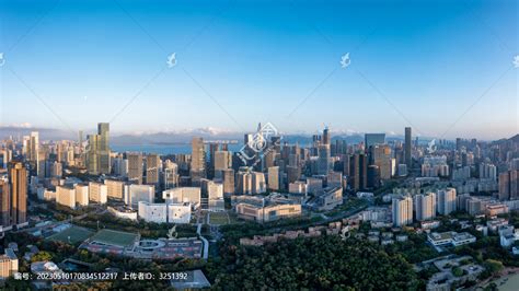 深圳南山粤海街道全景,都市风光,建筑摄影,摄影素材,汇图网www.huitu.com