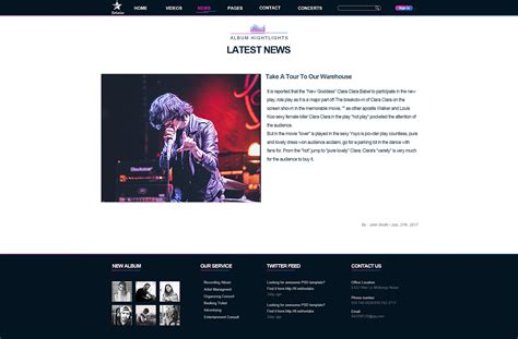 音乐类网站|网页|其他网页|李世燚 - 原创作品 - 站酷 (ZCOOL)