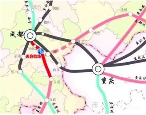 成自宜城际铁路线路图,成自高铁途路线图,仁寿高铁规划图(第13页)_大山谷图库
