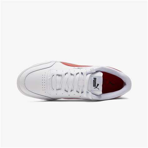 Puma Caracal Erkek Beyaz-Kırmızı Spor Ayakkabı Erkek Spor Ayakkabı ...