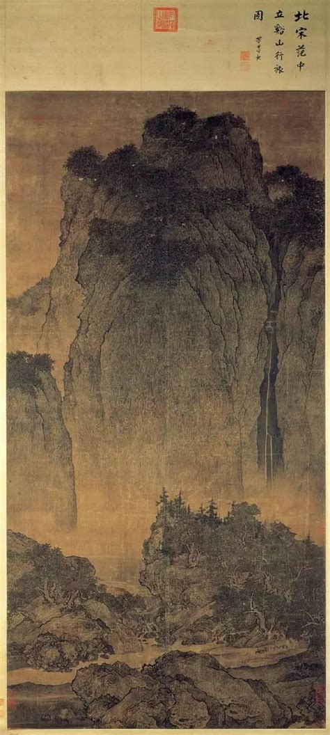 三幅画看懂中国传统山水画的构图法_文化_腾讯网