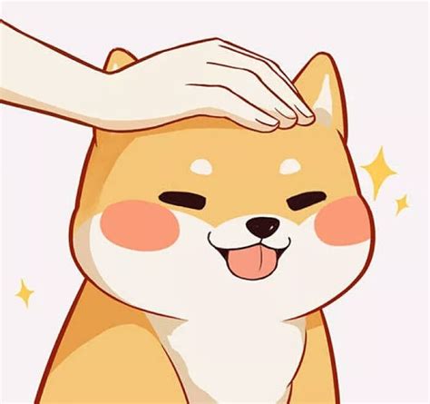 甜美女生头像狗狗动漫版