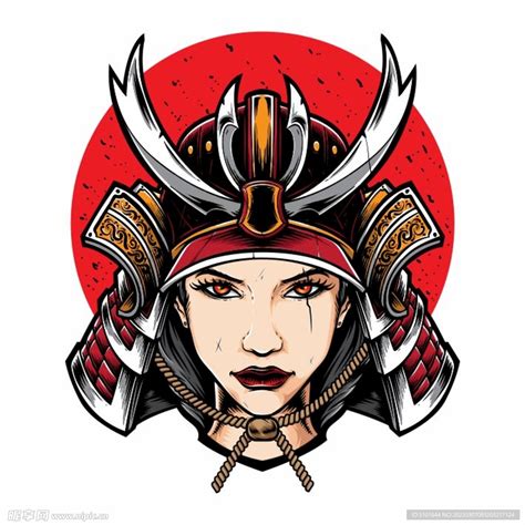 非主流日本武士头像男生