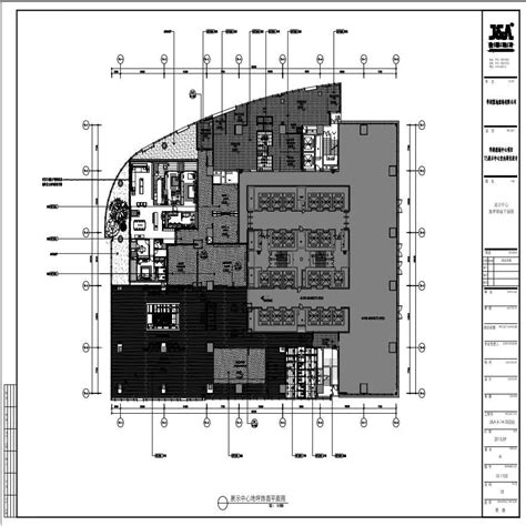 13展示中心地坪饰面平面图_建筑设计文档_土木在线