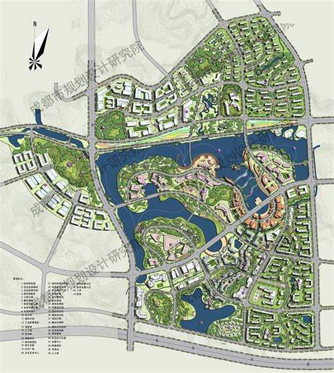 成都—阿坝工业集中发展区控制性详细规划及核心区城市设 - 优秀项目展示 - 成都市规划设计研究院