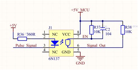 单片机6N137高速光耦的电路图解