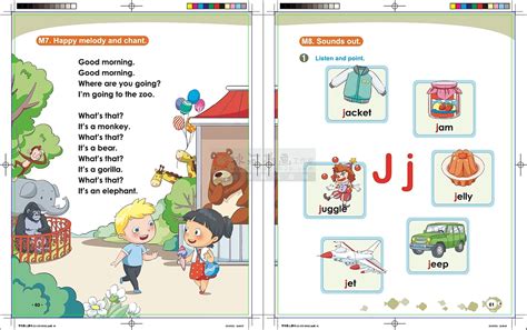 在线英语教材幼儿英语课本插画内文设计 Level 1|Illustration|kids illustration|汉图文化公司 ...
