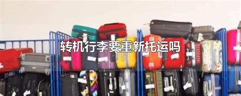 如何在机场办理行李托运和取出行李 交通