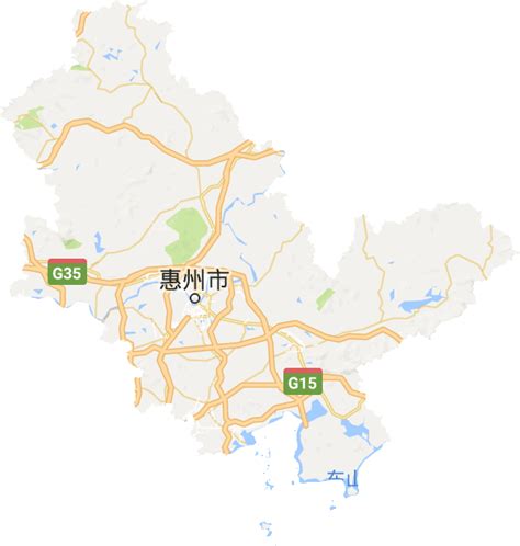 惠州市行政区划图图片 惠州市行政区划图图片